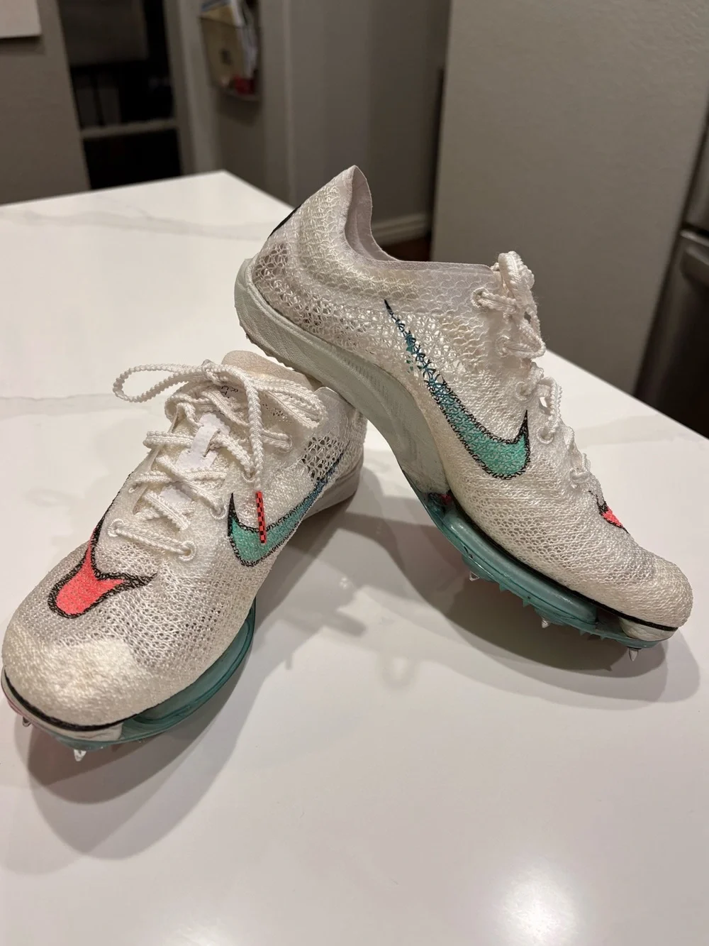 Nike Air Zoom Victory Track Spikes White Ombré US 5 / Women’s 6.5 *READ DESC*